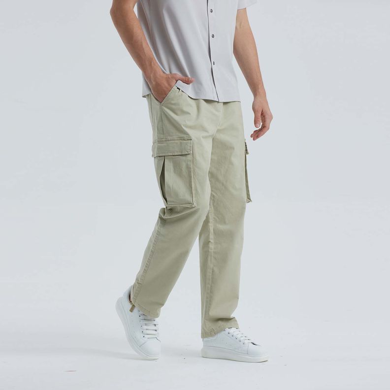 Pantalón Hombre Cargo Tapeta Beige Fashion´s Park-1