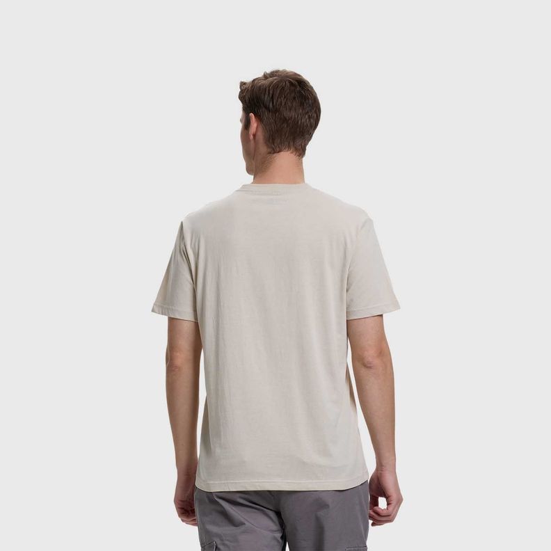 Polera Hombre Casual Básica Beige Fashion's Park-2