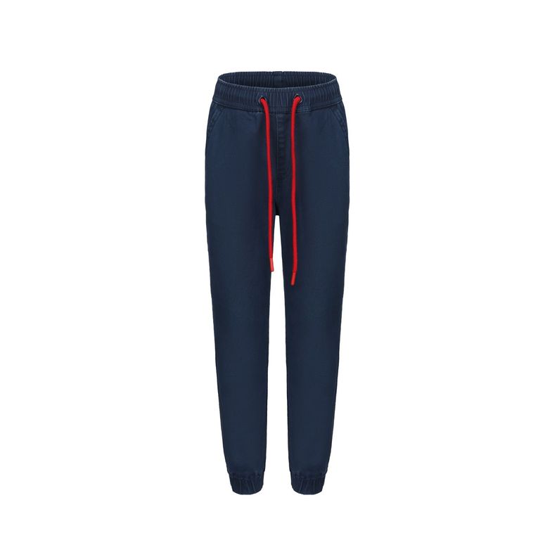 Pantalón Niño Básico Chino Azul-0