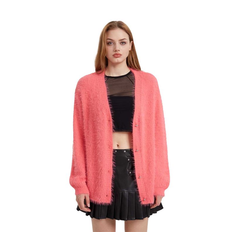 Sweater Mujer Peludo Coral Fashion´s Park-0