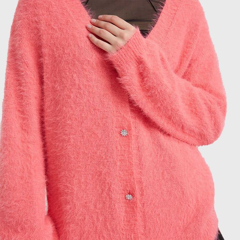 Sweater Mujer Peludo Coral Fashion´s Park-3