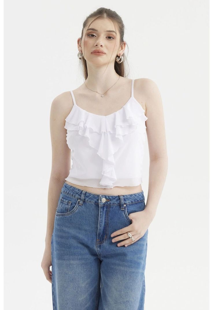 Peto Mujer Boho Vuelo Blanco