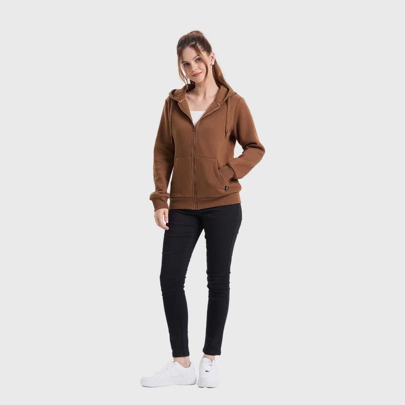 Polerón Mujer Hoodie Cafe Fashion's Park-3