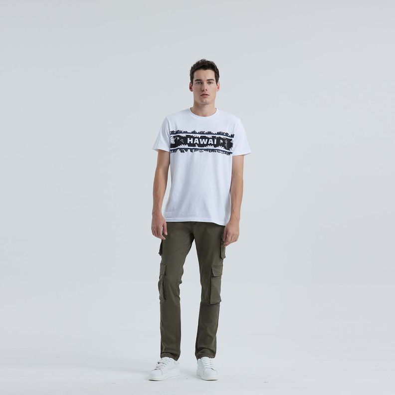 Jeans Hombre Slim Cargo Gris Fashion´s Park-3