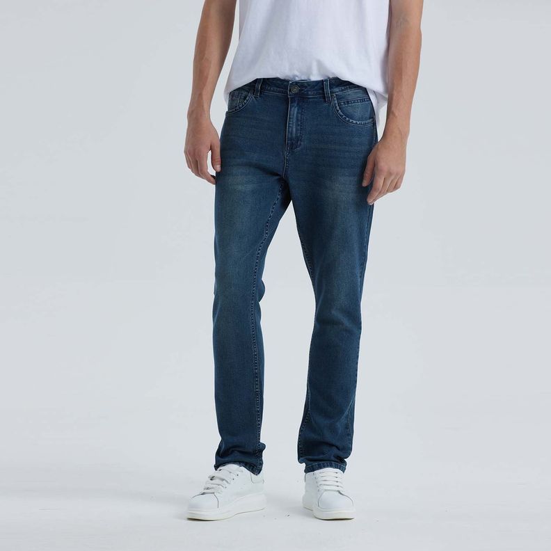 Jeans Hombre Slim 701 Azul-0