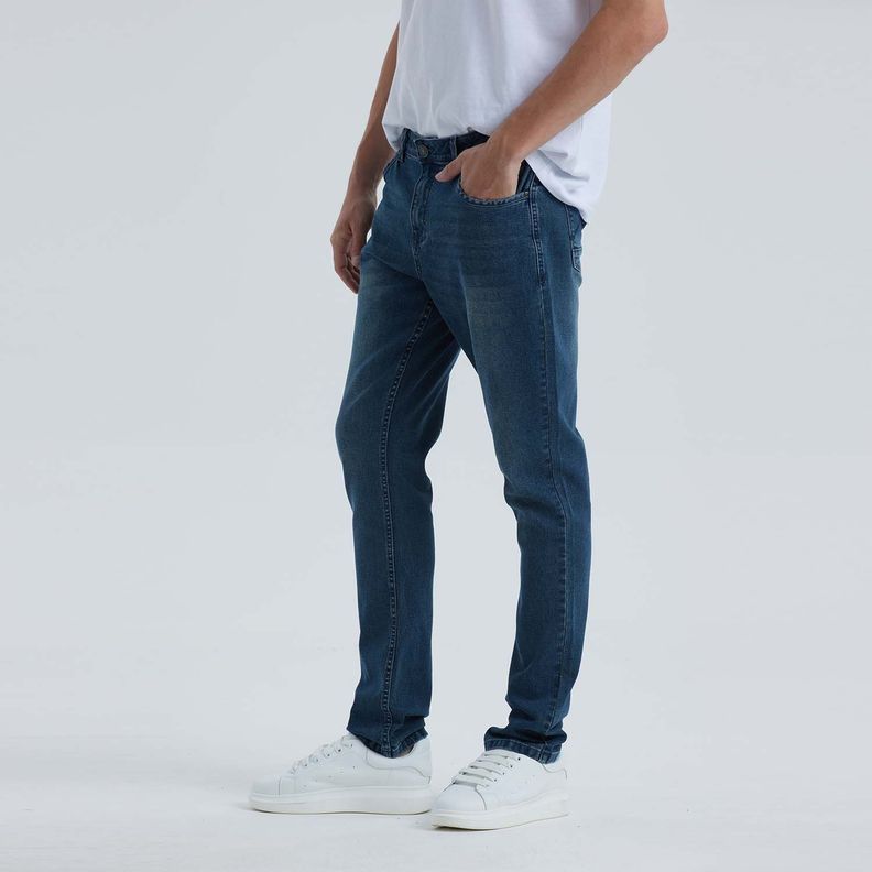 Jeans Hombre Slim 701 Azul-1