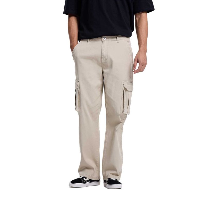 Jeans Hombre Cargo Color Beige Fashions Park-0