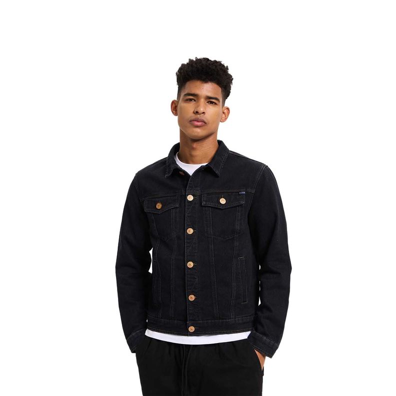 Chaqueta Hombre Denim Classic Azul Indigo Fashion's Park-0