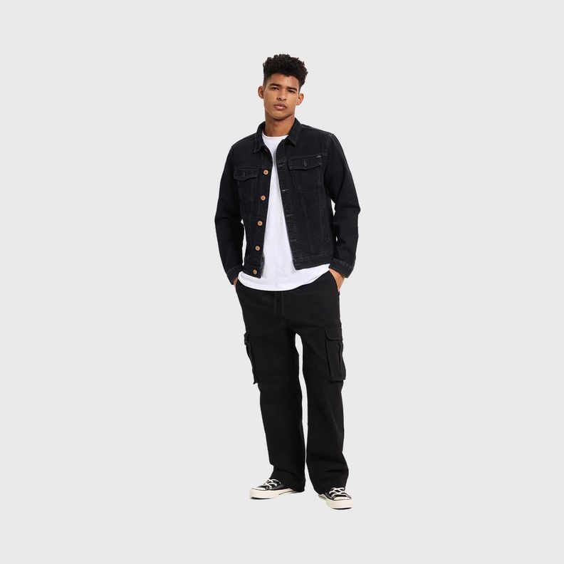 Chaqueta Hombre Denim Classic Azul Indigo Fashion's Park-3