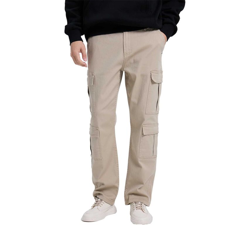 Jeans Hombre Slim Negro Lavado Fashion´s Park-0