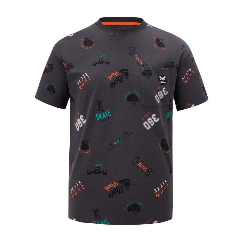 Polera Niño Full Print Oversize Marengo Fashion's Park-0