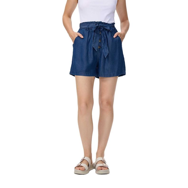 Short Mujer Comfy Azul Fashion's Park-0
