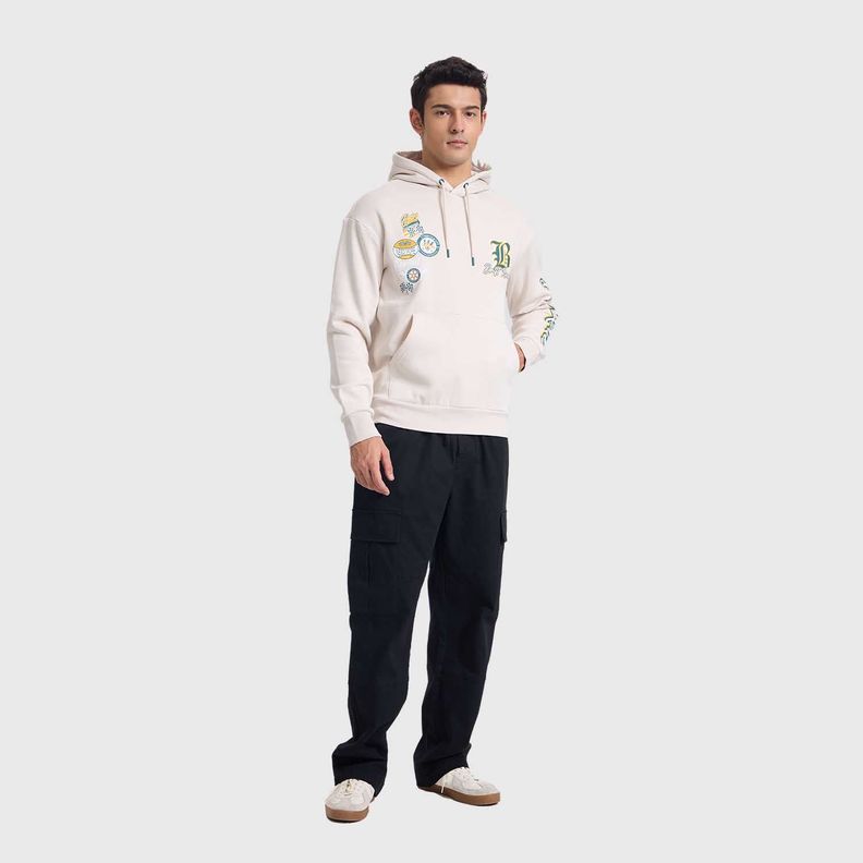 Pantalón Hombre Cargo Negro Fsp I Fashions Park-3