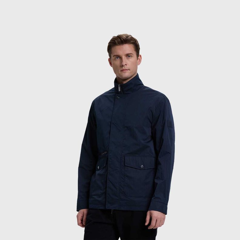 Chaqueta Hombre Full Zipper Azul Fashion's Park-1