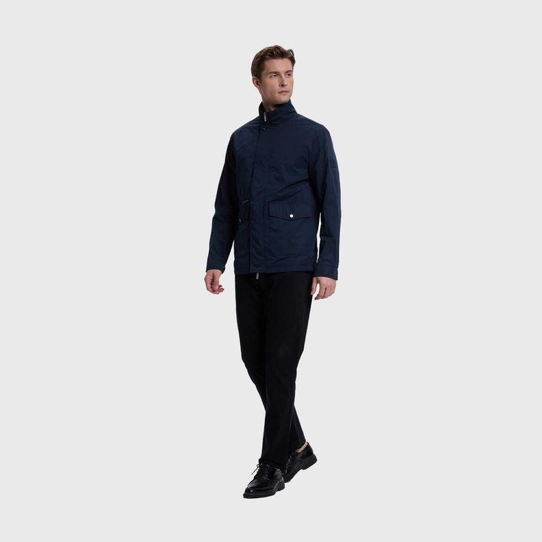 Chaqueta Hombre Full Zipper Azul Fashion's Park-3