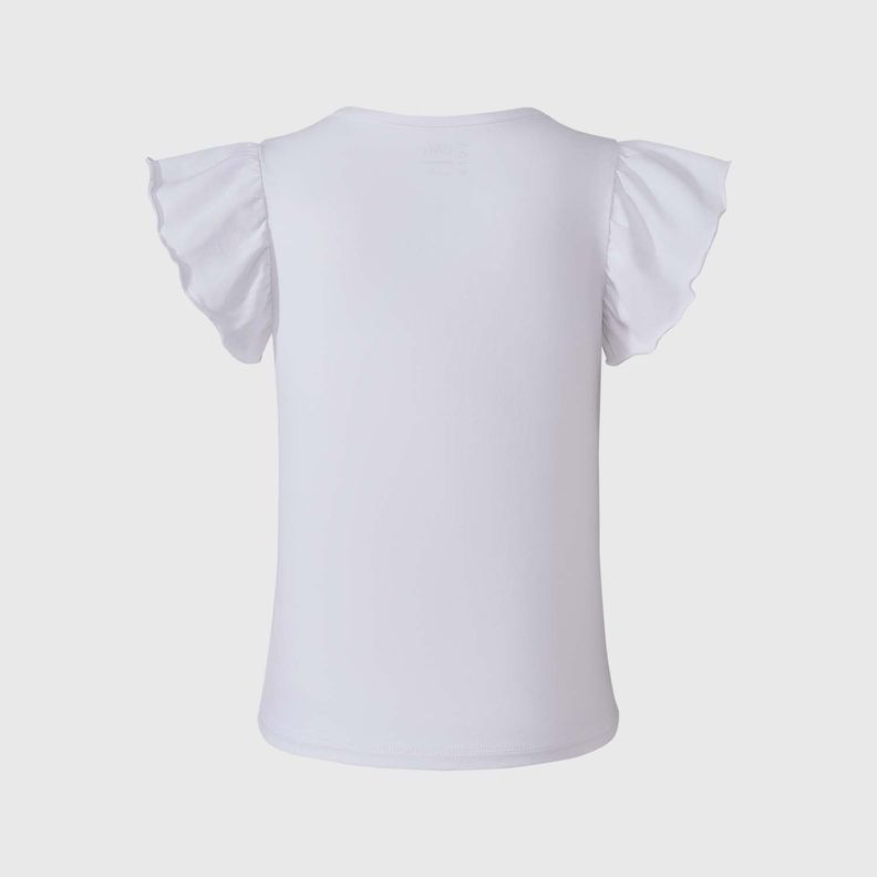 Polera Niña Vuelos Blanco Fashion's Park-1