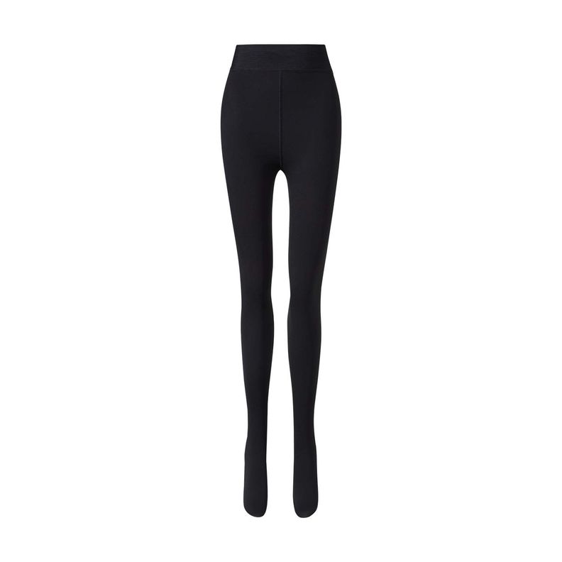 Pantys Mujer Efecto Piel Térmica Mujer Negro3-0