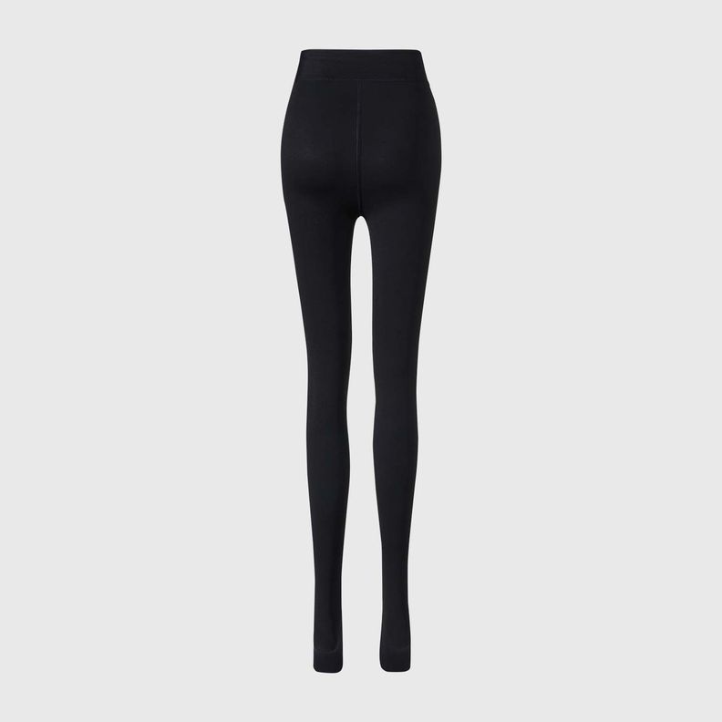Pantys Mujer Efecto Piel Térmica Mujer Negro3-1