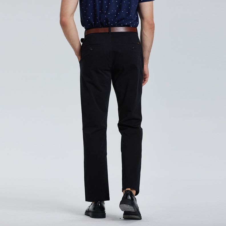 Pantalón Hombre Chino Cinturón Negro Fashion´s Park-2