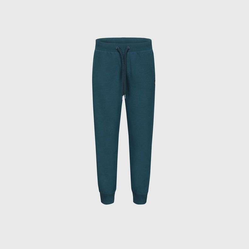 Pantalón Buzo Niño Bipack Azul Petroleo-1