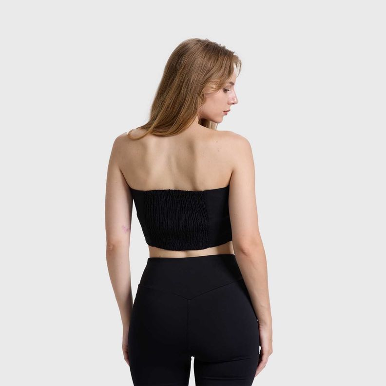 Blazer Mujer Strapless Negro Fashions Park-2