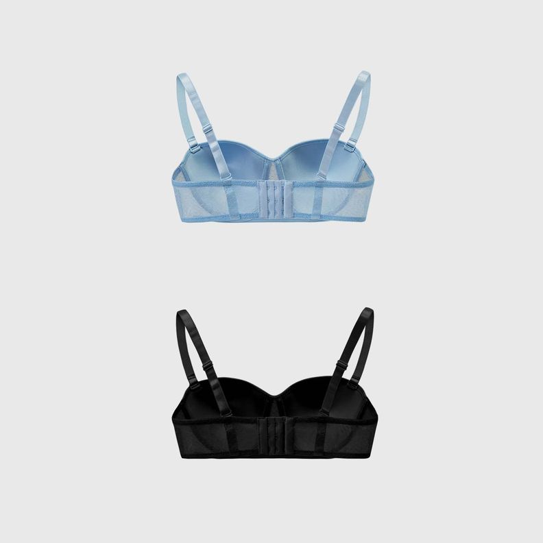 Sostén Mujer Copa Soft Strapless Negro Fashions Park-3