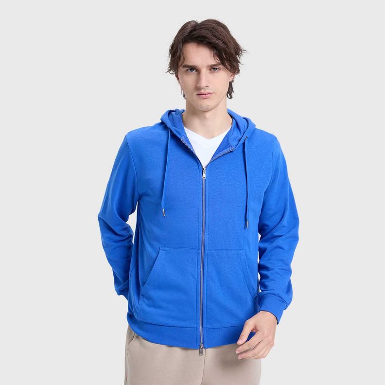 Polerón Hombre Básico Rider Azul Fashion´s Park-1