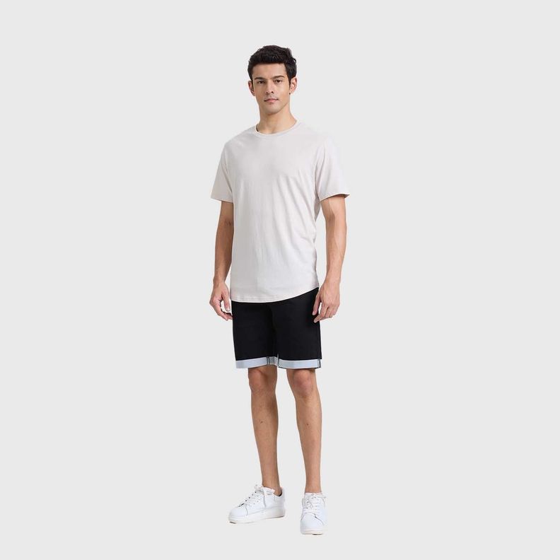 Polera Hombre Long Fit Básica Beige Fashions Park-3