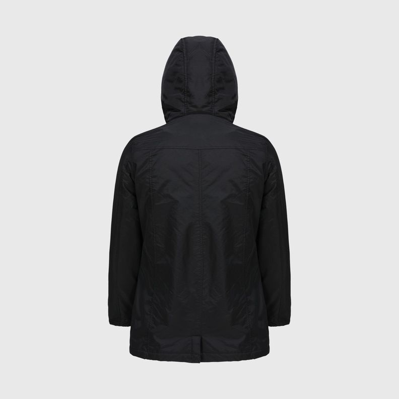 Parka Mujer Impermeable Negro Fashion´s Park-2