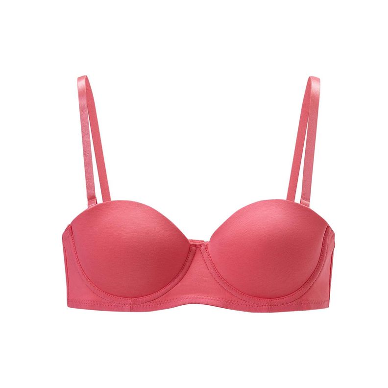 Sostén Mujer Strapless Encaje Rosa Fashion's Park-0