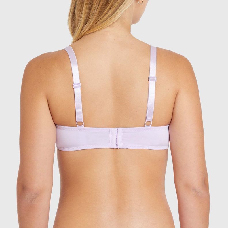 Sostén Sin Arco Encaje Lila Mujer-1