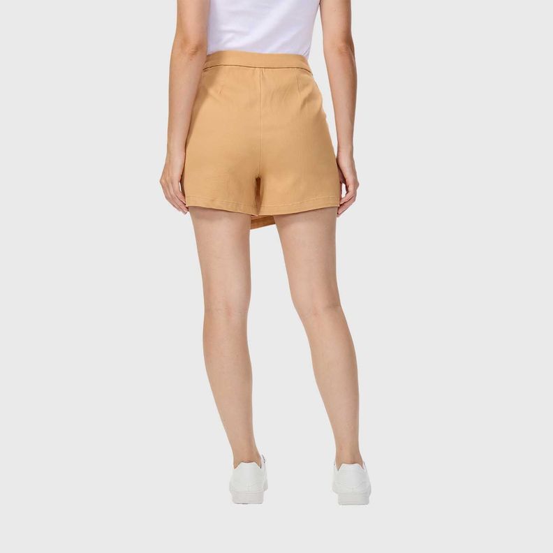 Short Mujer Estilo Falda Camel Fashion's Park-2