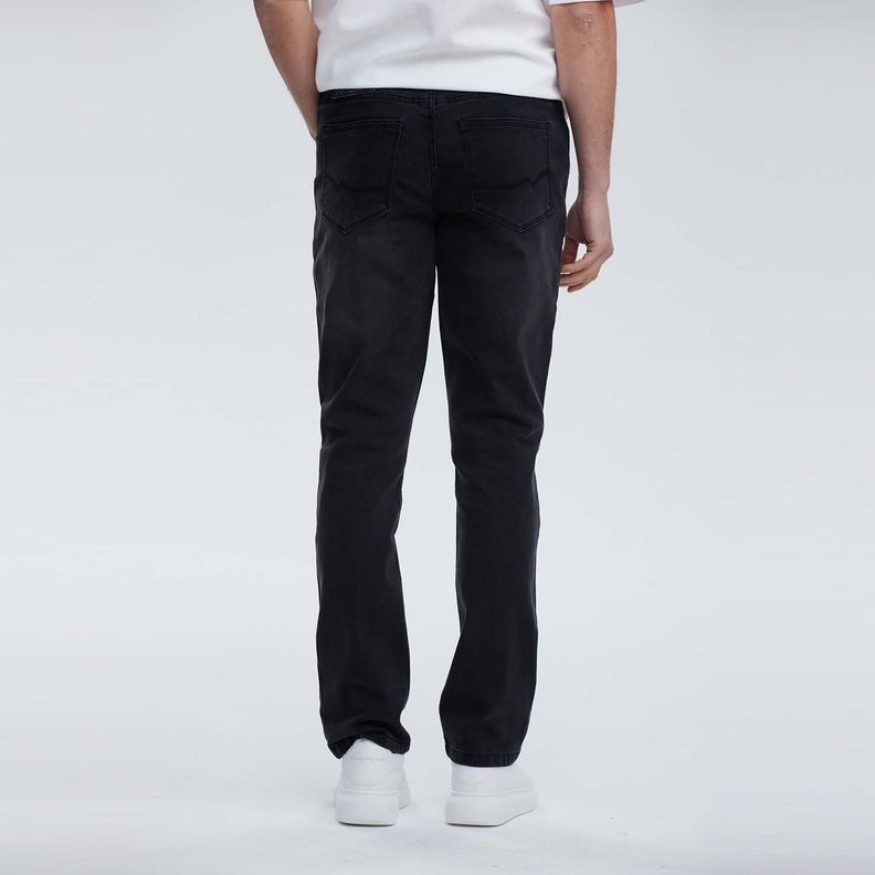 Jeans Hombre Slim 701 Negro-2