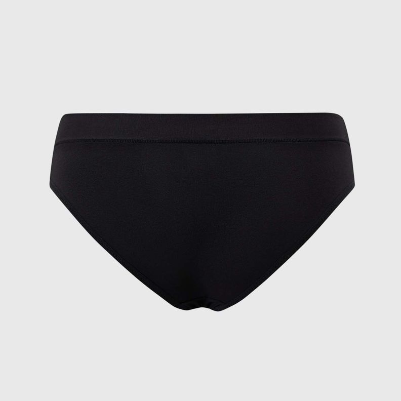 Calzón Mujer Bikini Sin Costura Negro-1
