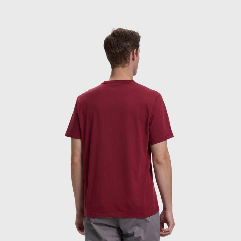 Polera Hombre Casual Básica Burdeo Fashion's Park-2