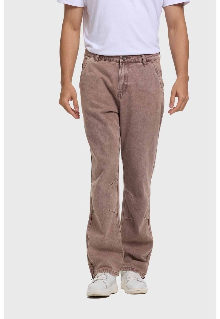 Jeans Hombre Recto Arena
