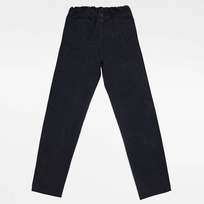 Jeans Mom Grafitty Negro Niñas Fashion'S Park-1
