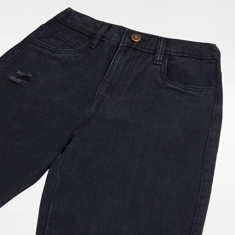 Jeans Mom Grafitty Negro Niñas Fashion'S Park-2