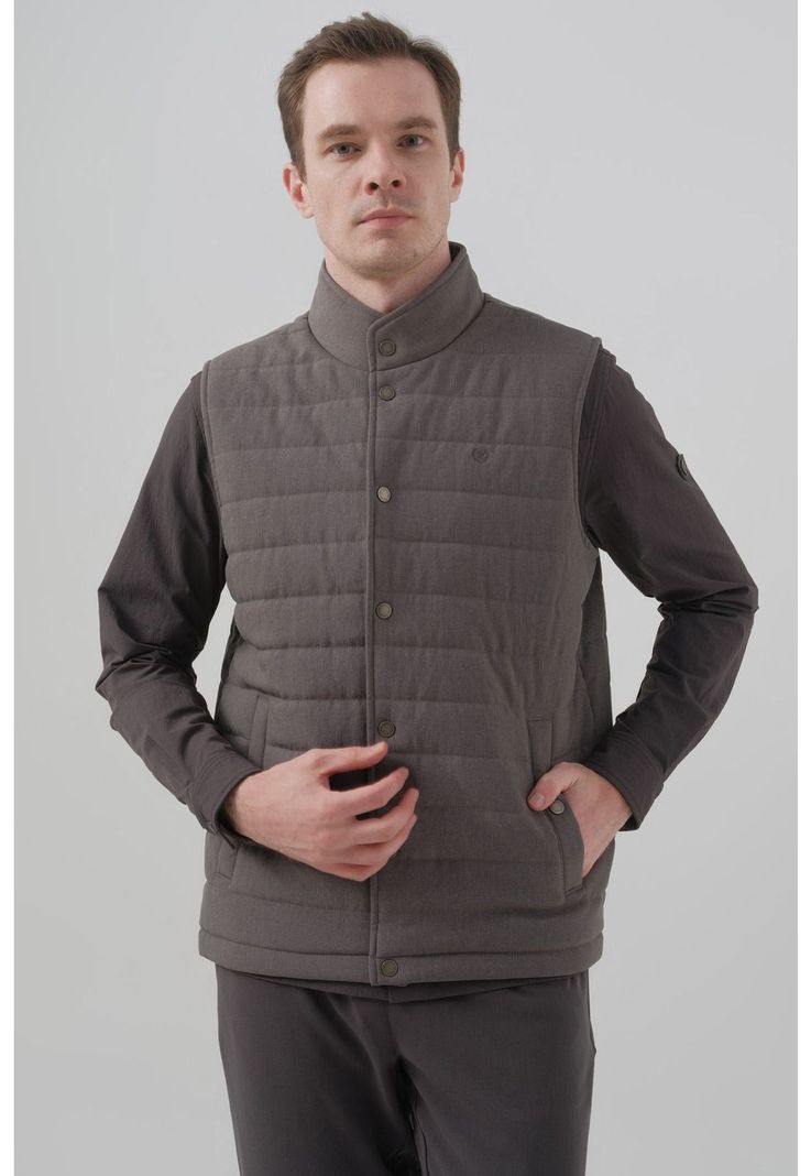 Parka Hombre Regular Gris