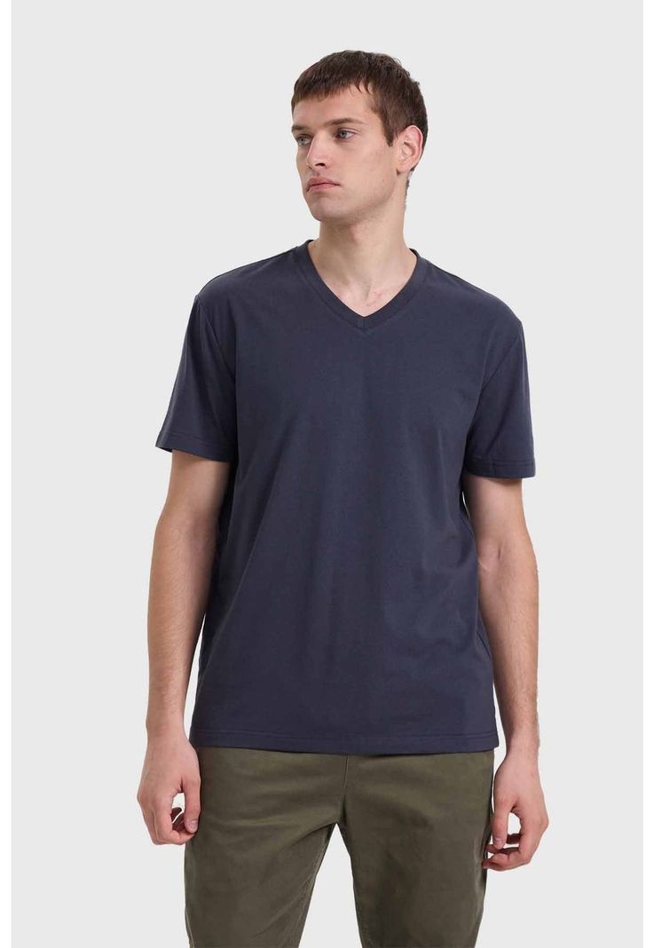 Polera Hombre Básica Marengo