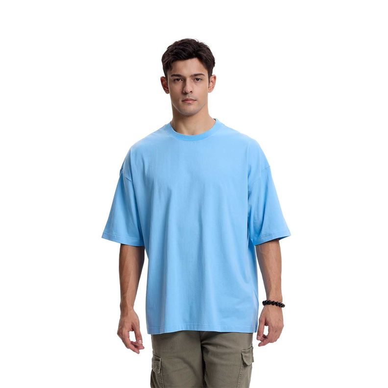 Polera Hombre Oversize Celeste Fashions Park-0