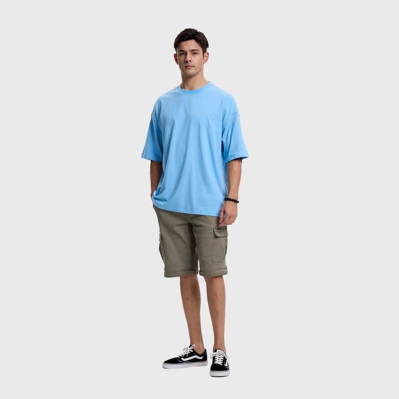 Polera Hombre Oversize Celeste Fashions Park-3