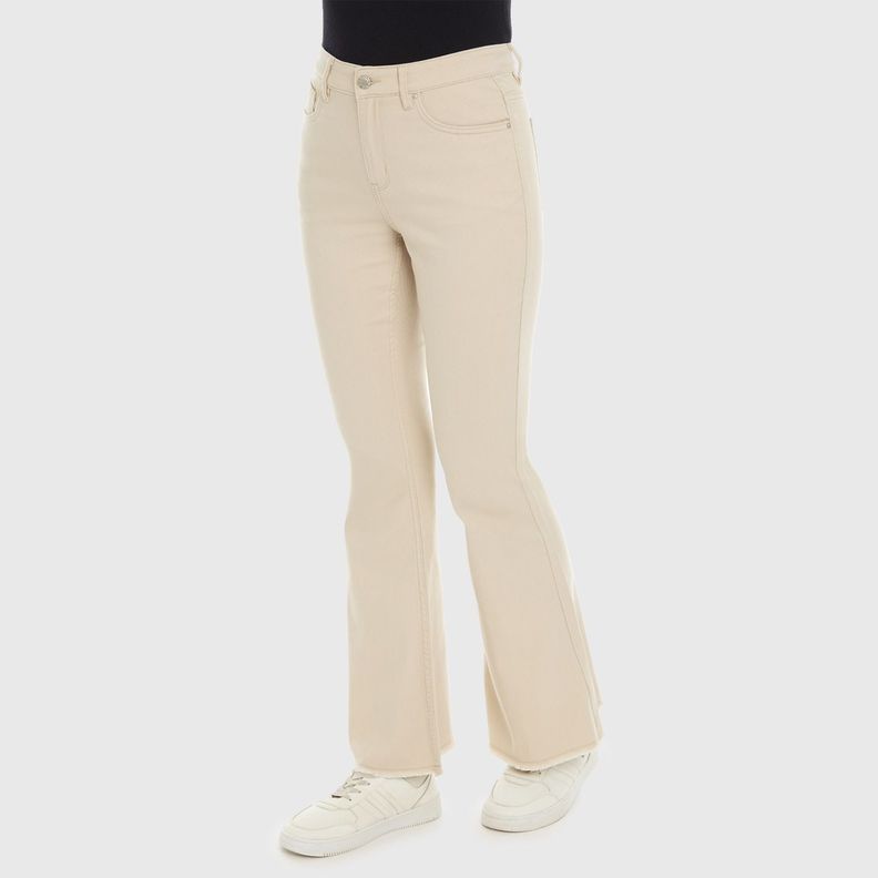 Jeans Mujer Flare Monse Crudo Fashion's Park-1