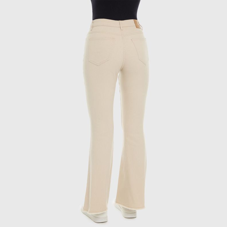 Jeans Mujer Flare Monse Crudo Fashion's Park-2
