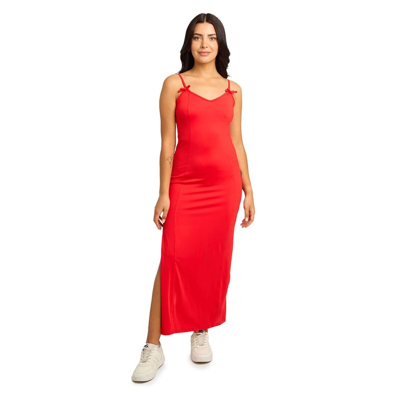 Vestido Mujer Rosita Rojo Fashions Park-0