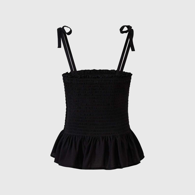 Blusa Niña Panal Negro Fashion's Park-1