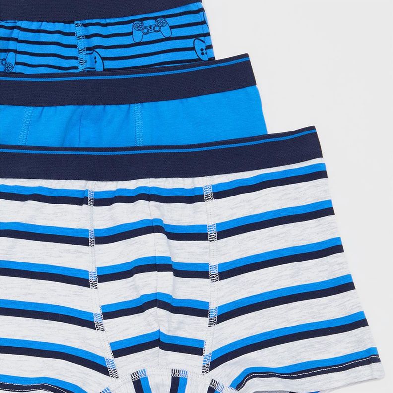 Boxer Niño Tripack Azul Fashion´s Park-1
