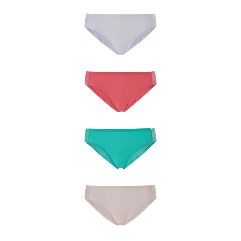 Calzón Mujer Bikini Detalle Costado Rosa Fashion's Park-0