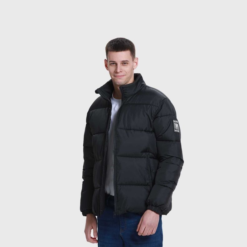 Parka Hombre Puffa Negro Iii-1