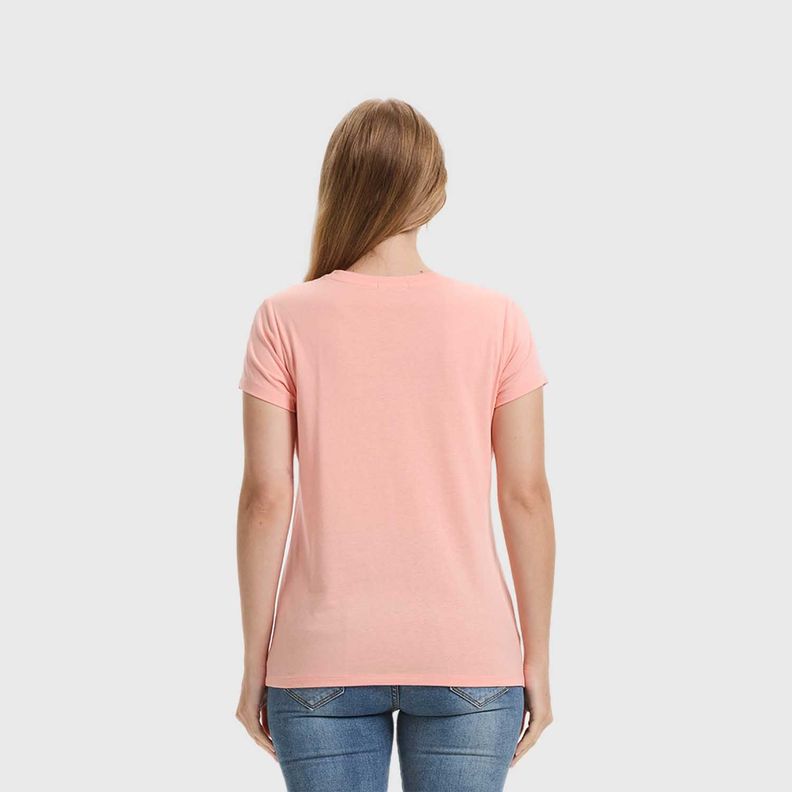 Polera Mujer Básica Print Damasco Fashions Park-2